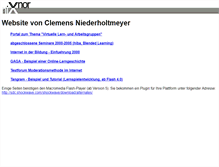 Tablet Screenshot of nixnor.net